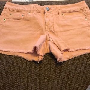 Peach Jean shorts